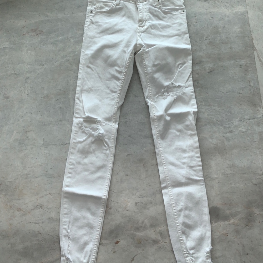 Free People White Jeans NWOT 25 XS